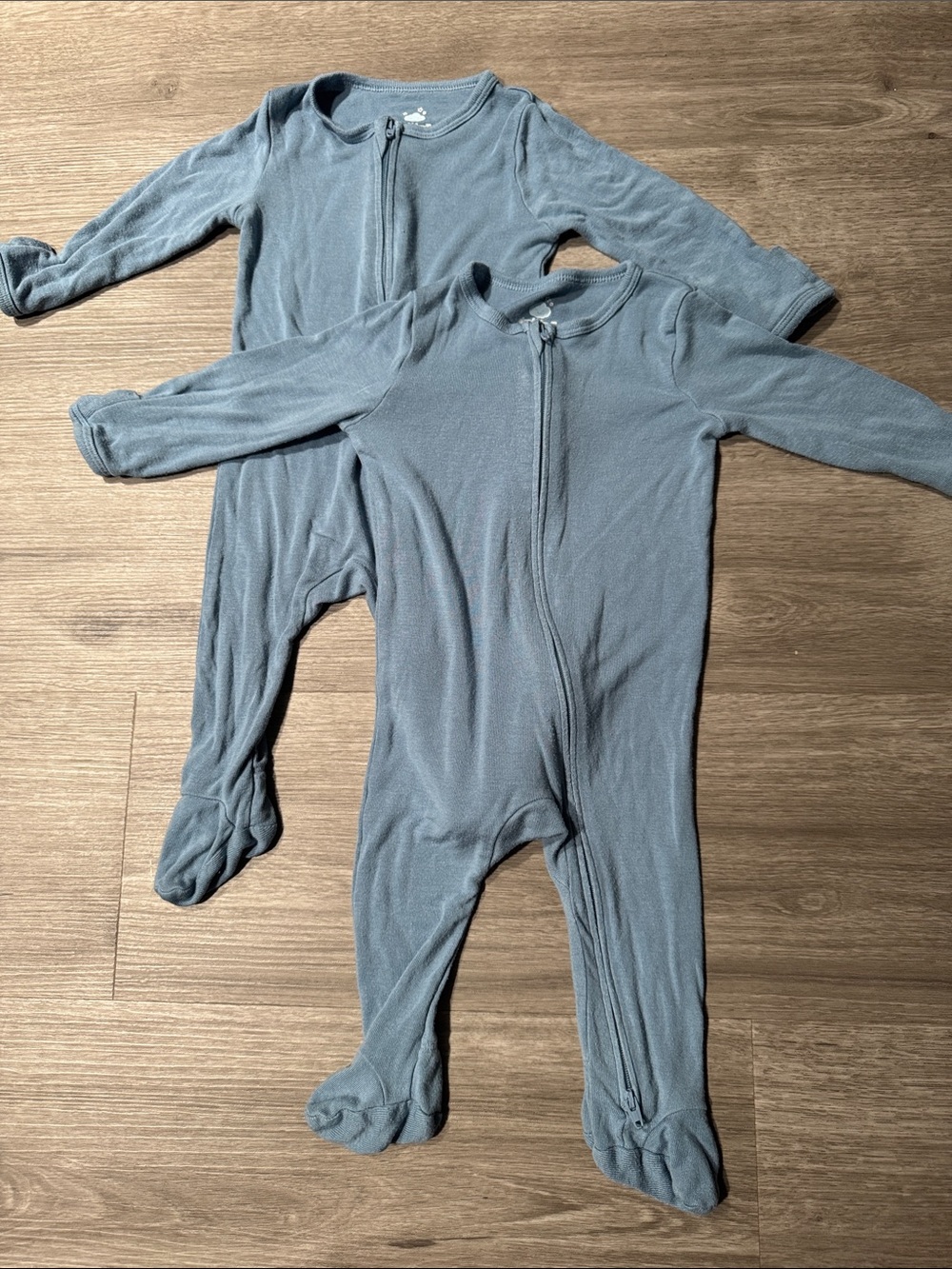 Cloud Island Long Sleeve Footed Onesies Bundle